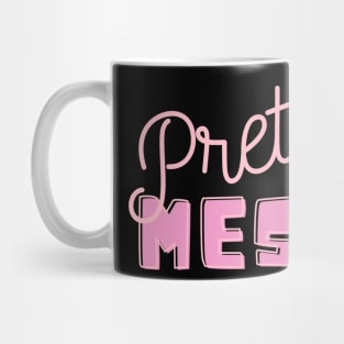 Pretty mess pink Mug